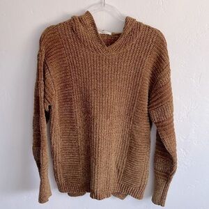 Pleione hooded pullover chenille sweater NWOT small from Nordstrom